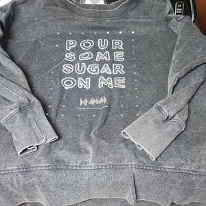 Maurices Gray 'Pour Some Sugar On Me' Graphic Crewneck